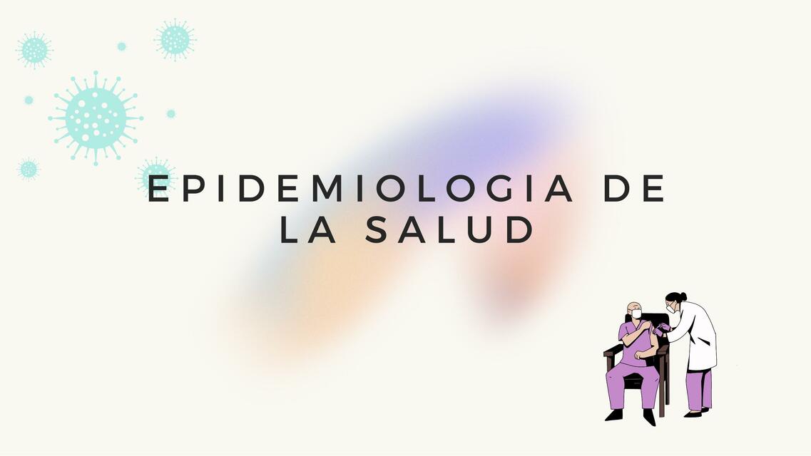 Presentación de epidemiología