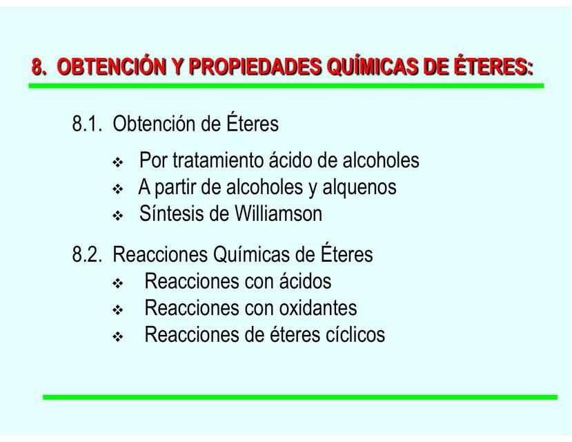 09 Obtención y P Q de Éteres 17 d