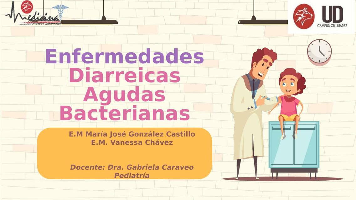 Enfermedades Diarreicas Agudas Bacterianas 