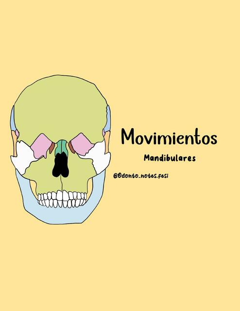 Movimientos mandibulares