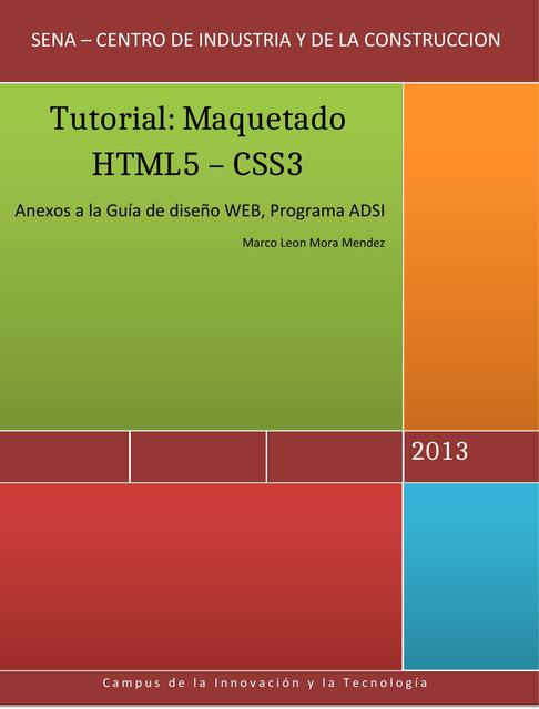 Maquetado en HTML