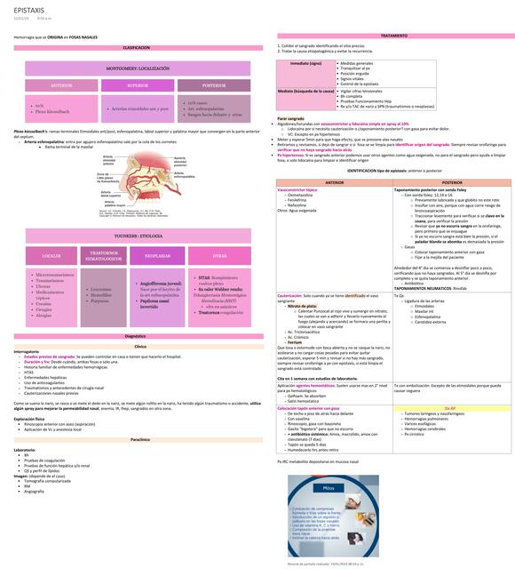 EPISTAXIS