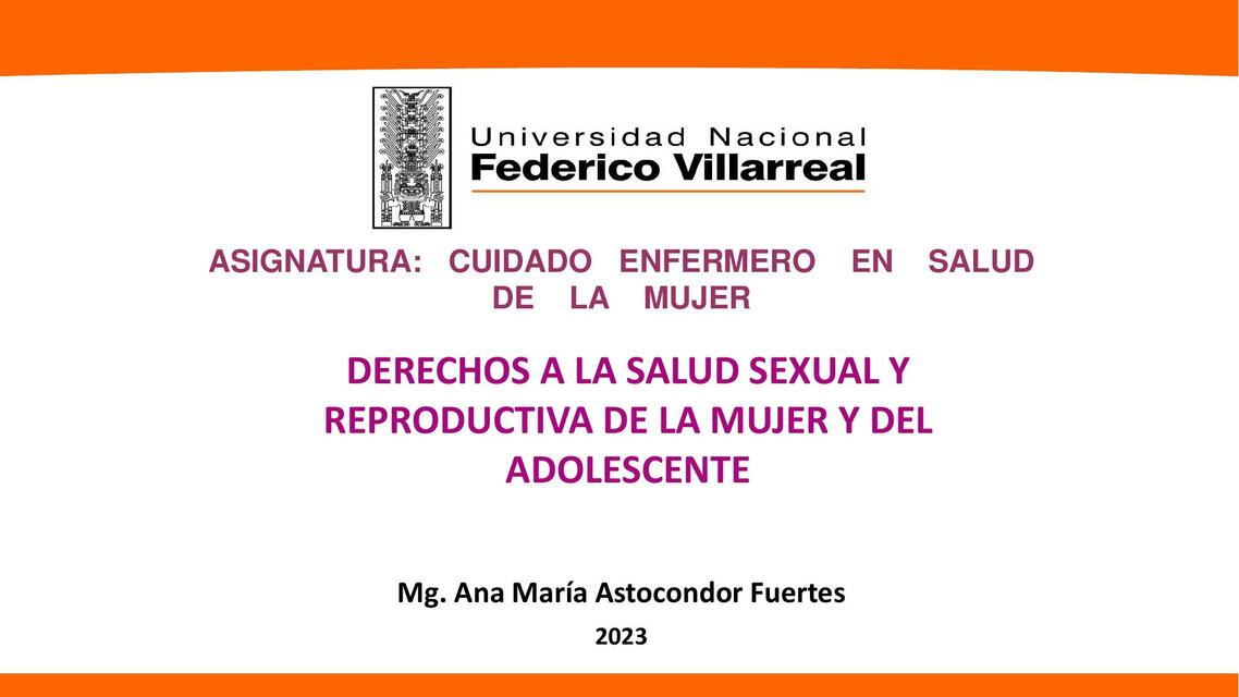 Derechos sexuales y reproductivos