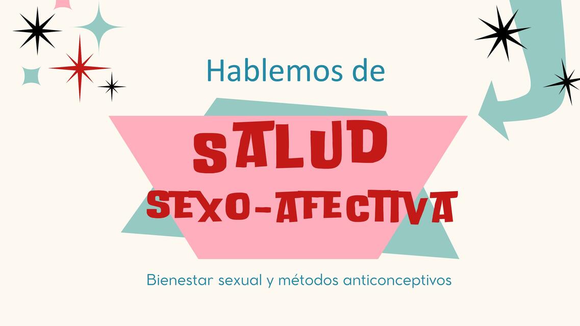 Presentación salud sexo afectiva