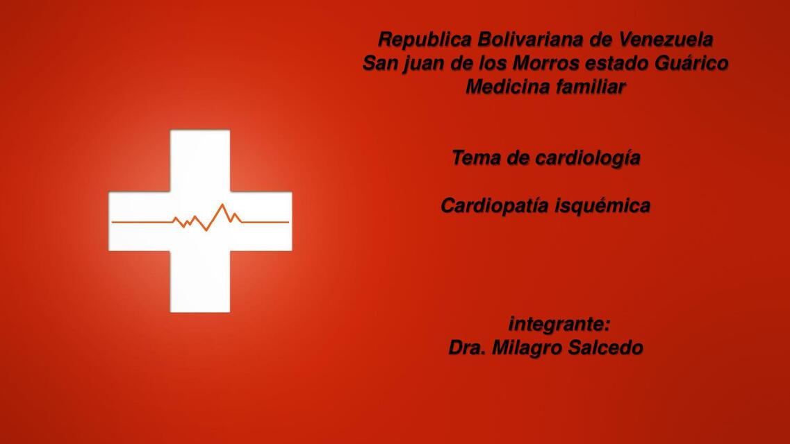 Tema de cardiología  