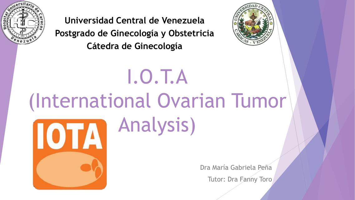 International Ovarian Tumor Analysis