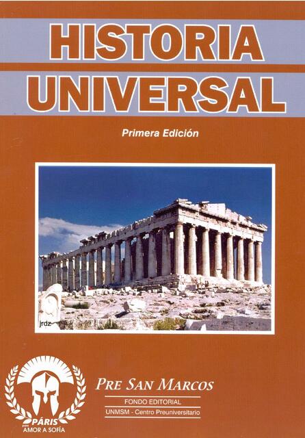 Historia Universal Pre SM 1