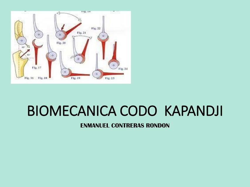 Diapositiva Codo biomecanica