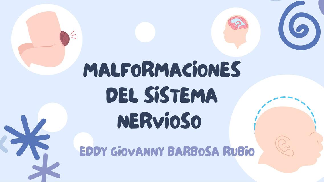 Malformaciones congénitas Eddy