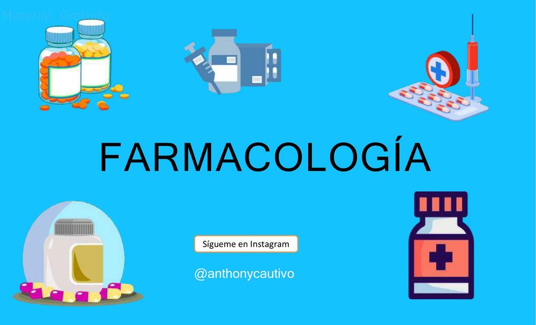 TABLAS RESUMEN FARMACO