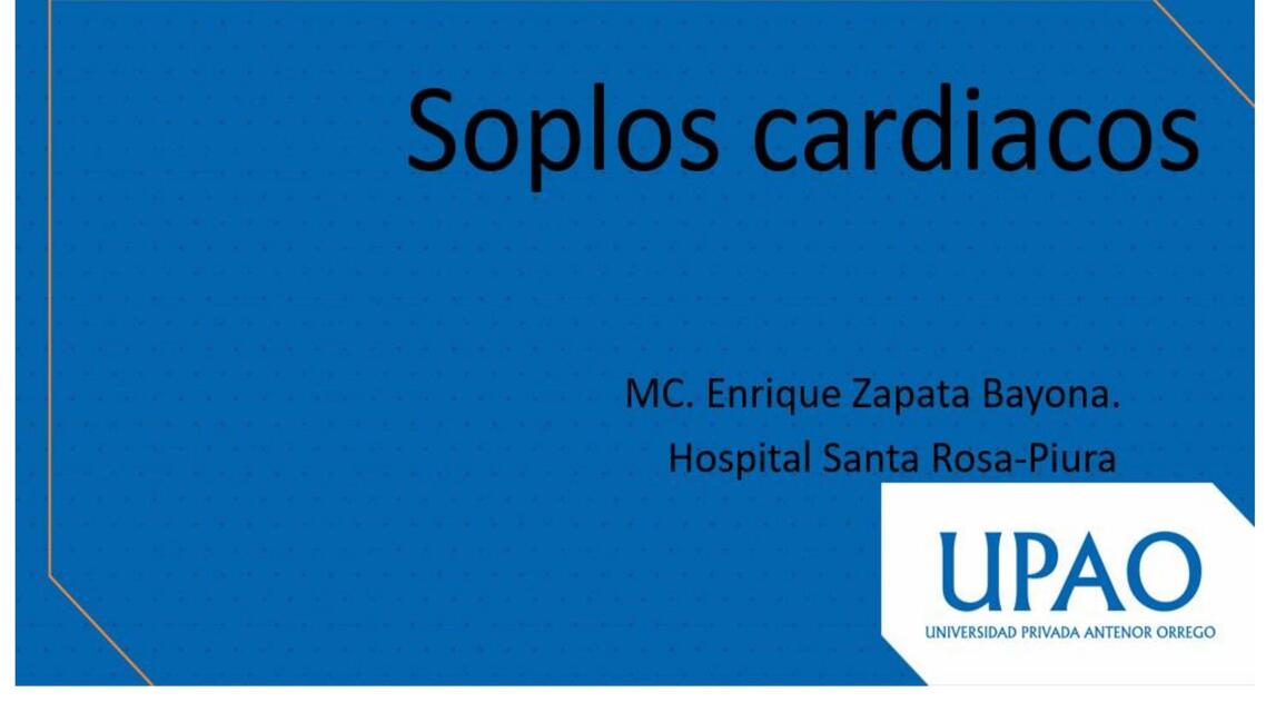 Soplos Cardiacos 