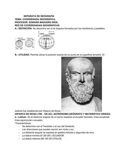 Coordenada geográfica 