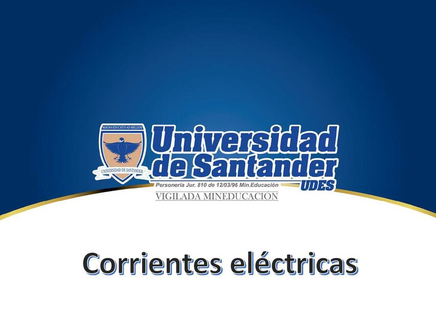 Corrientes eléctricas