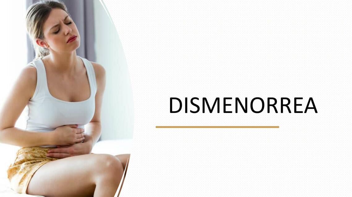 Dismenorrea 