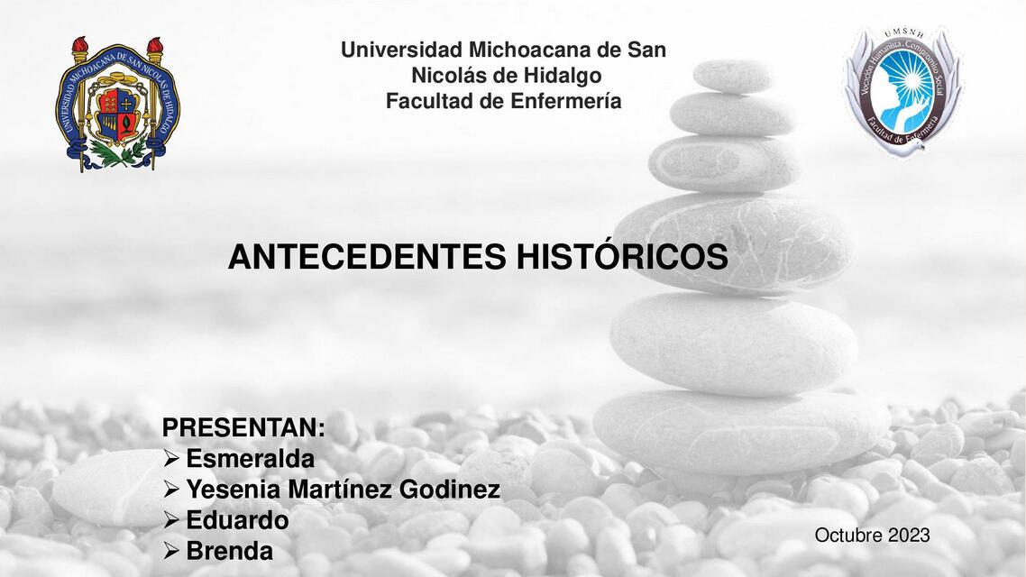 Antecedentes Históricos 