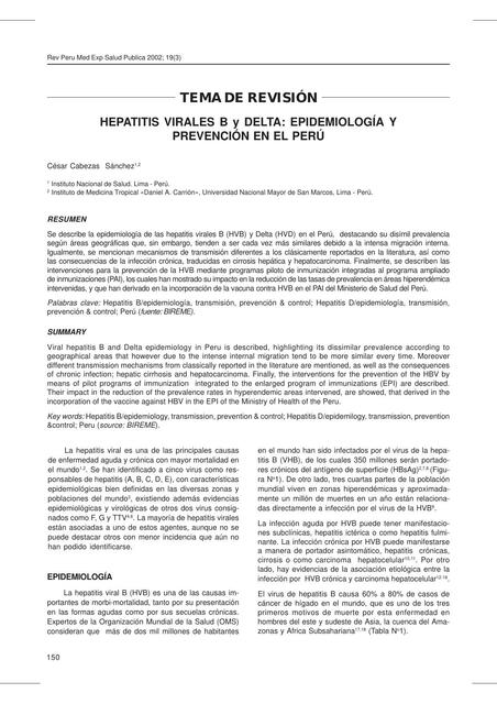 Hepatitis virales