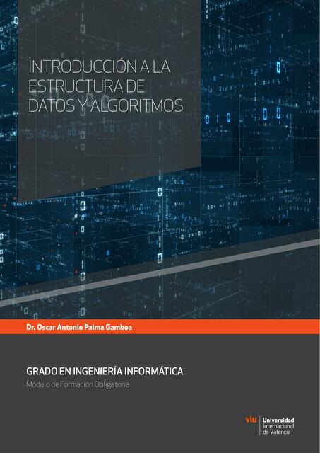 Introducción a la Estructura de Datos y Algoritmos