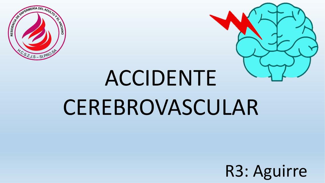 Accidente cerebrovascular