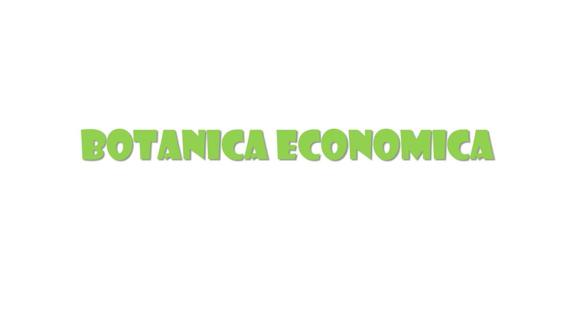 Botanica economica