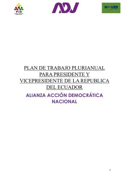 Alianza accion democratica nacional  