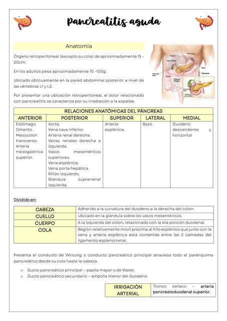 Pancreatitis aguda