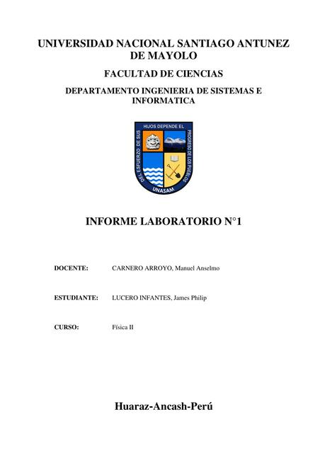 Informe de Laboratorio N°1