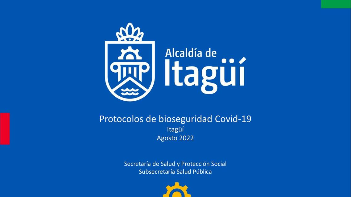 Protocolos de Bioseguridad Covid-19 