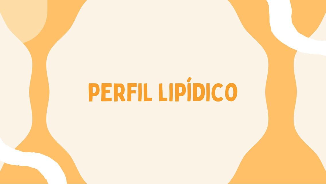 perfil lipídico