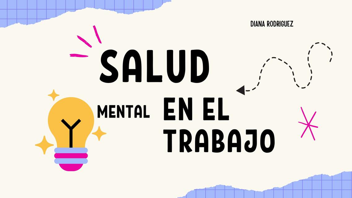 Salud Mental en el Trabajo 