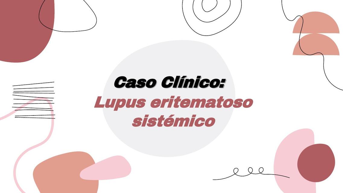  Lupus eritematoso sistémico 