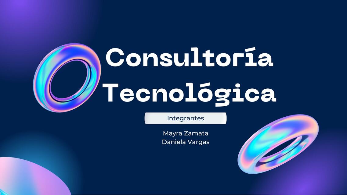 Consultorías tecnológica