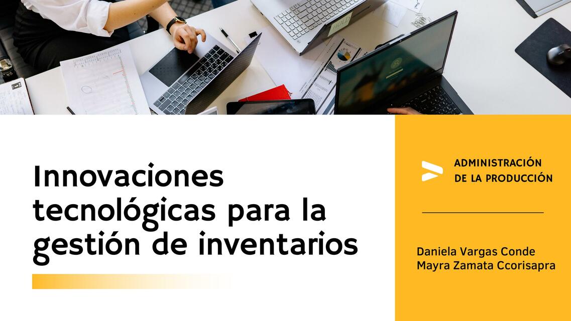 Tecnología en gestión de inventarios