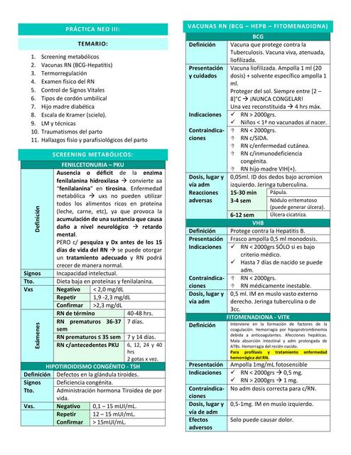 Recopilado Neonatología