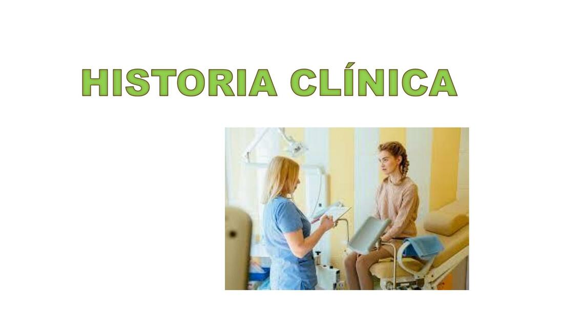 HISTORIA CLINICA