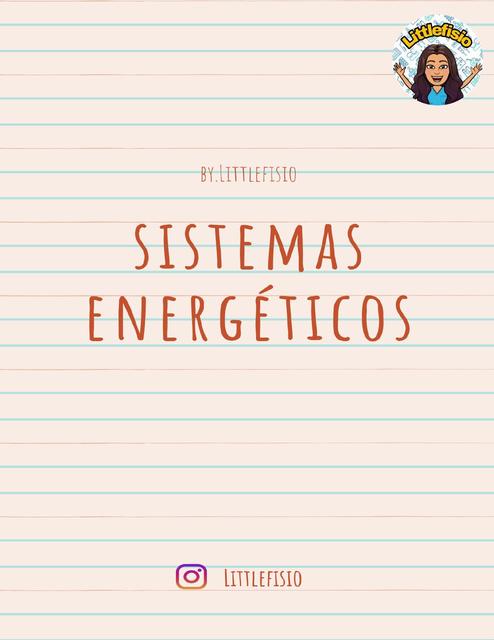 Resumen de sistemas Energéticos