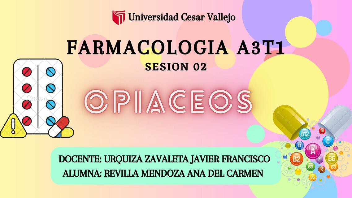 OPIACEOS OV