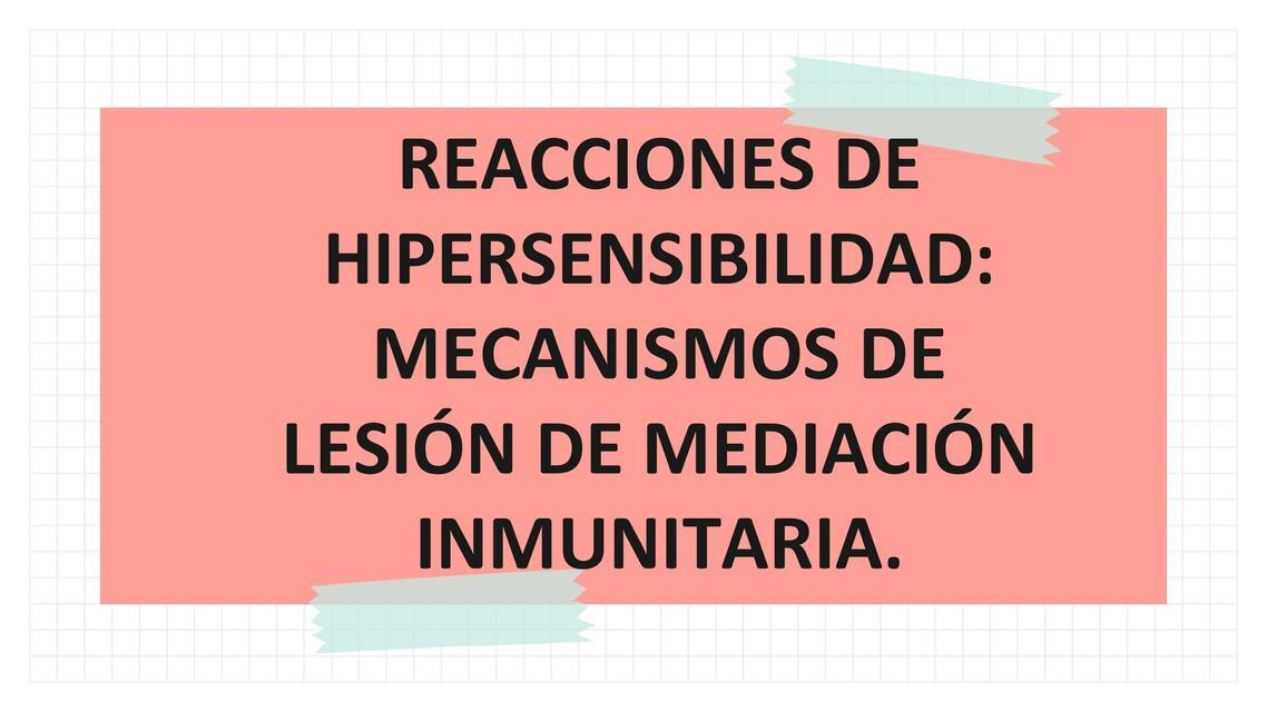 Reacciones de hipersensibilidad