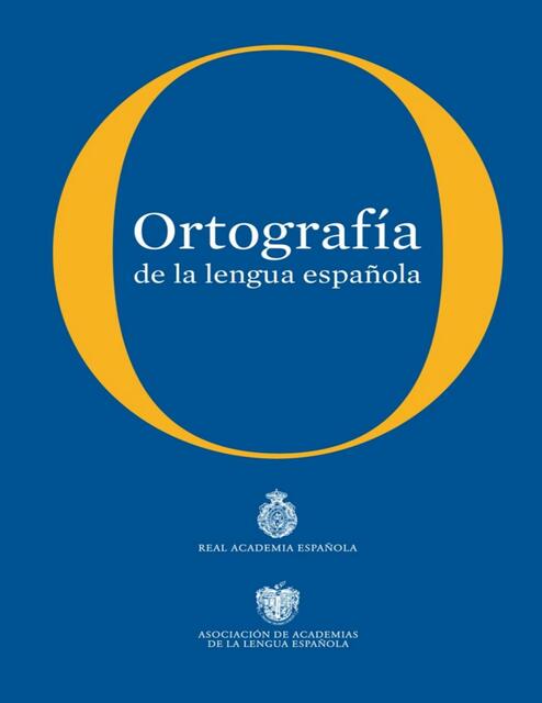 Ortografía de la lengua española