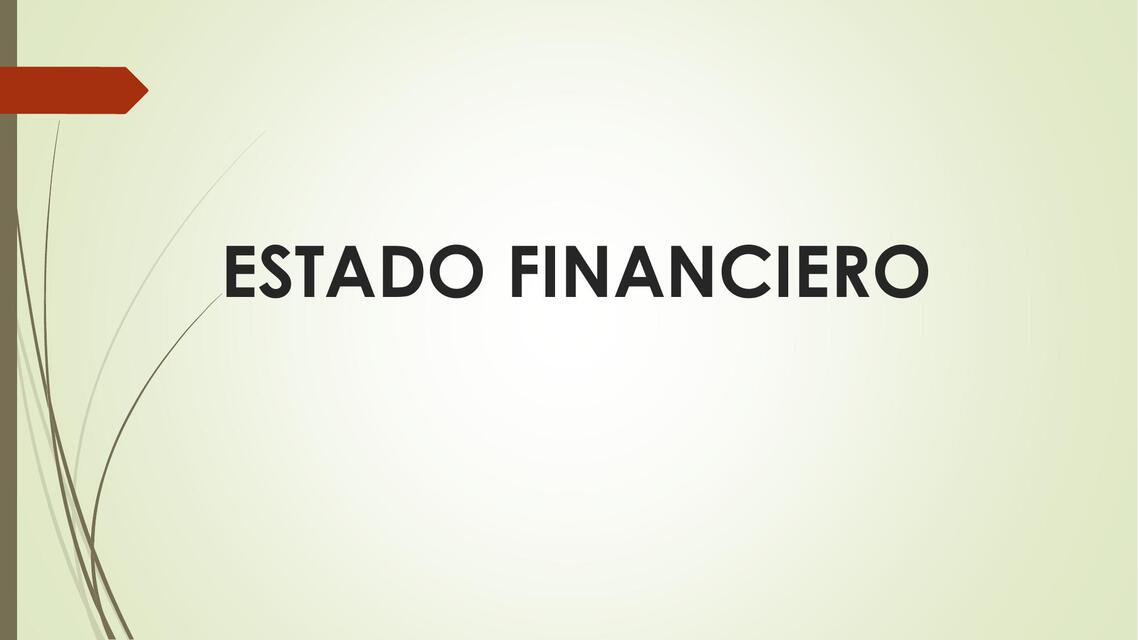 Estado Financiero 