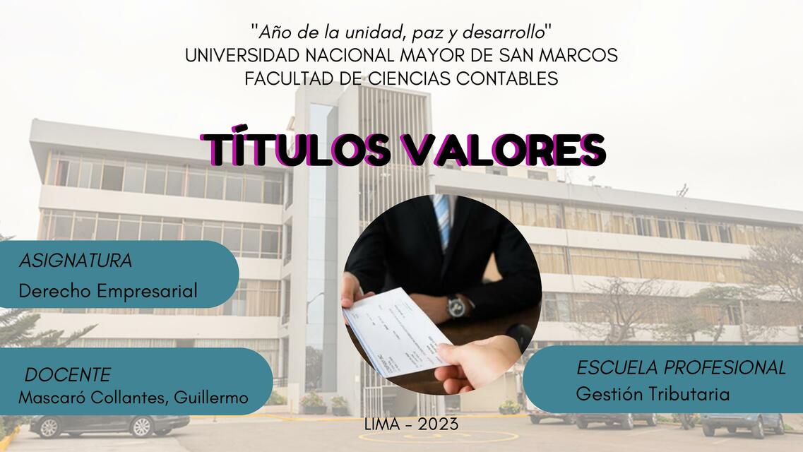 Título Valores