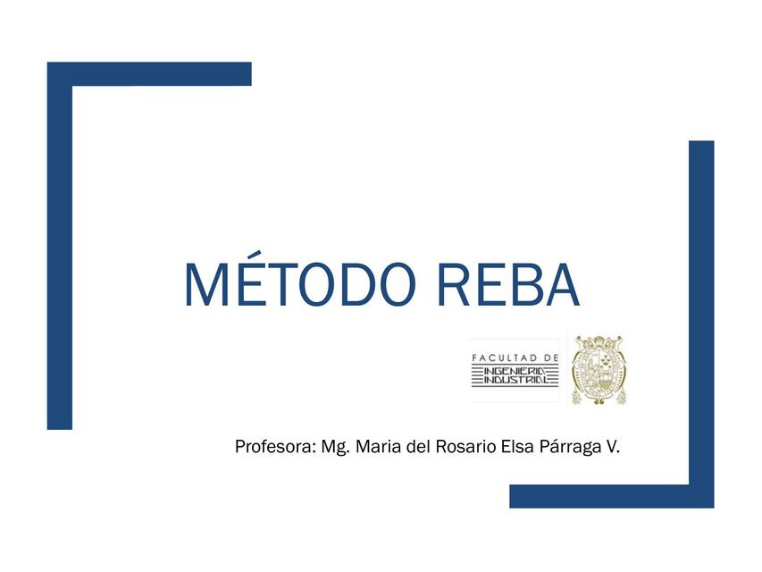 Método REBA 