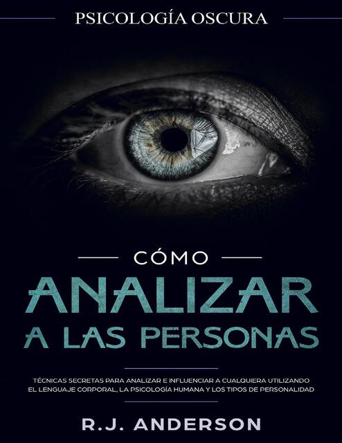 Cómo analizar a las personas 