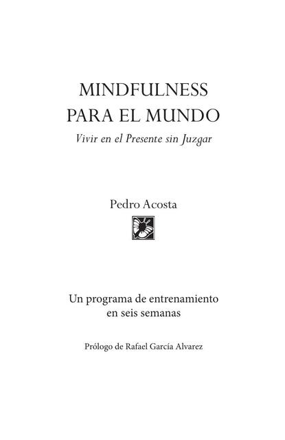 Mindfulness para el mundo 