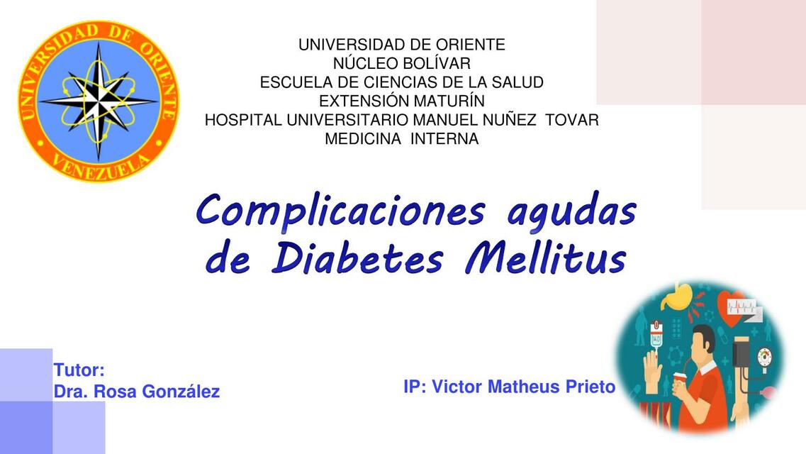 Complicaciones agudas de la Diabetes