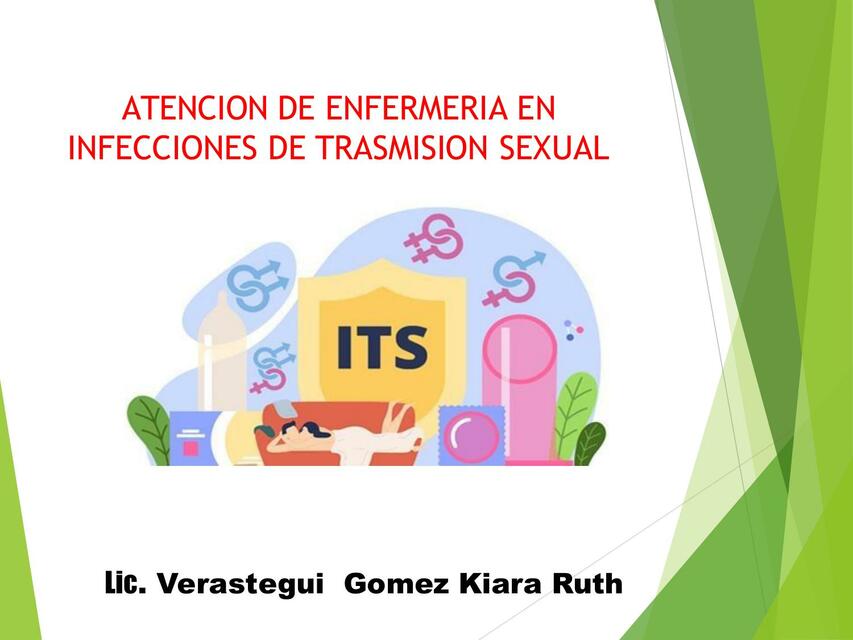 Atención de Enfermería en Infecciones de Transmisión Sexual 