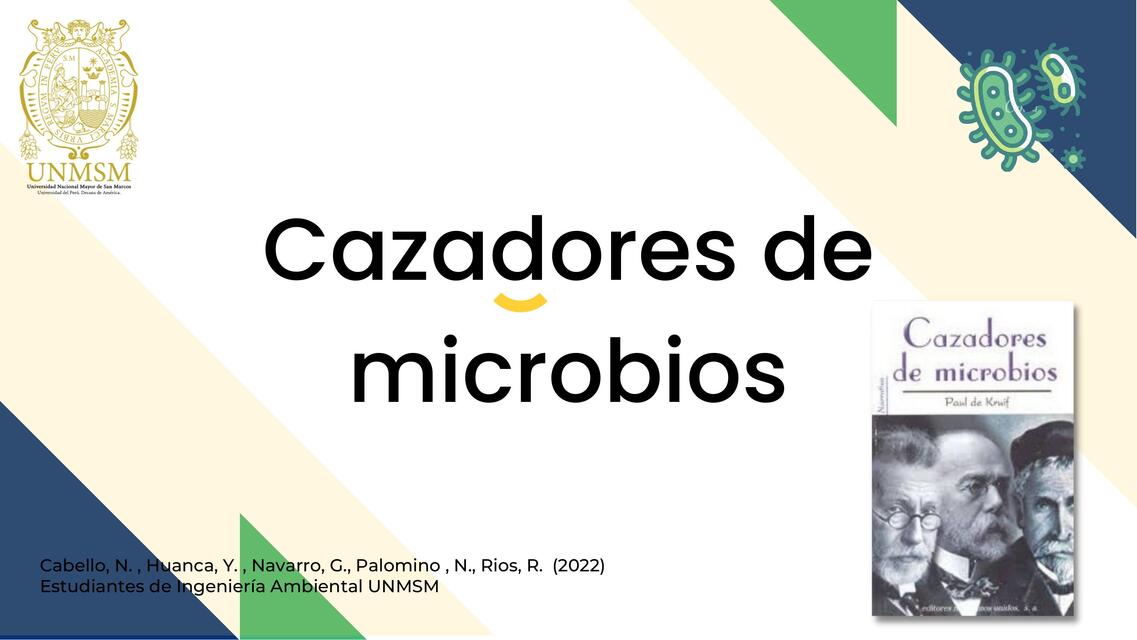Cazadores de microbios | Rosa Cabello | uDocz