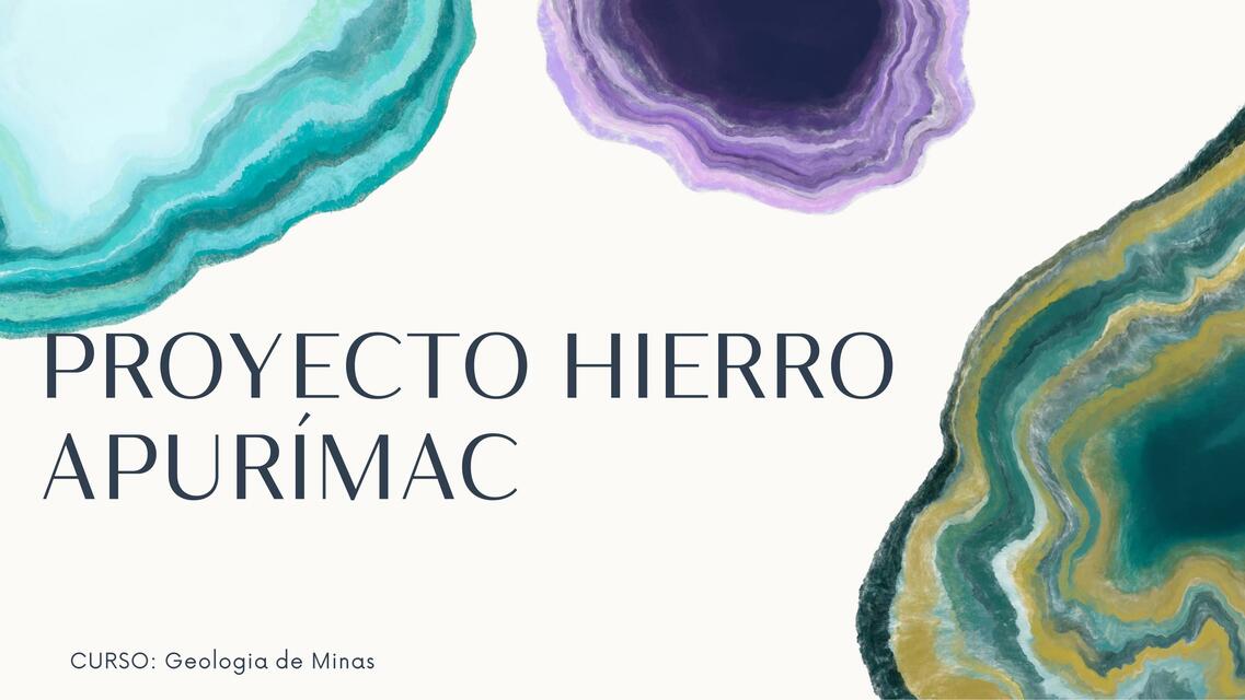 Hierro Apurímac