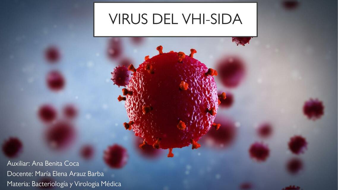 Virus del VIH-SIDA