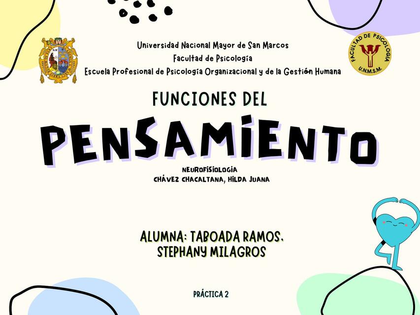 Funciones del pensamiento 