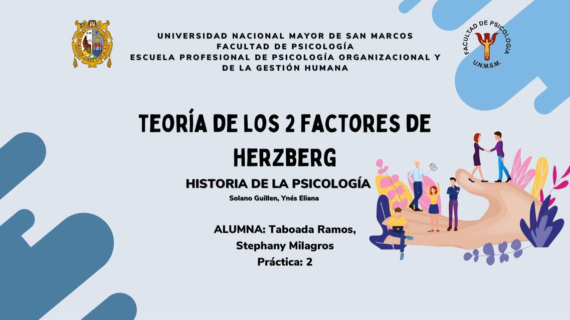 Teoría de los 2 factores de herzberg